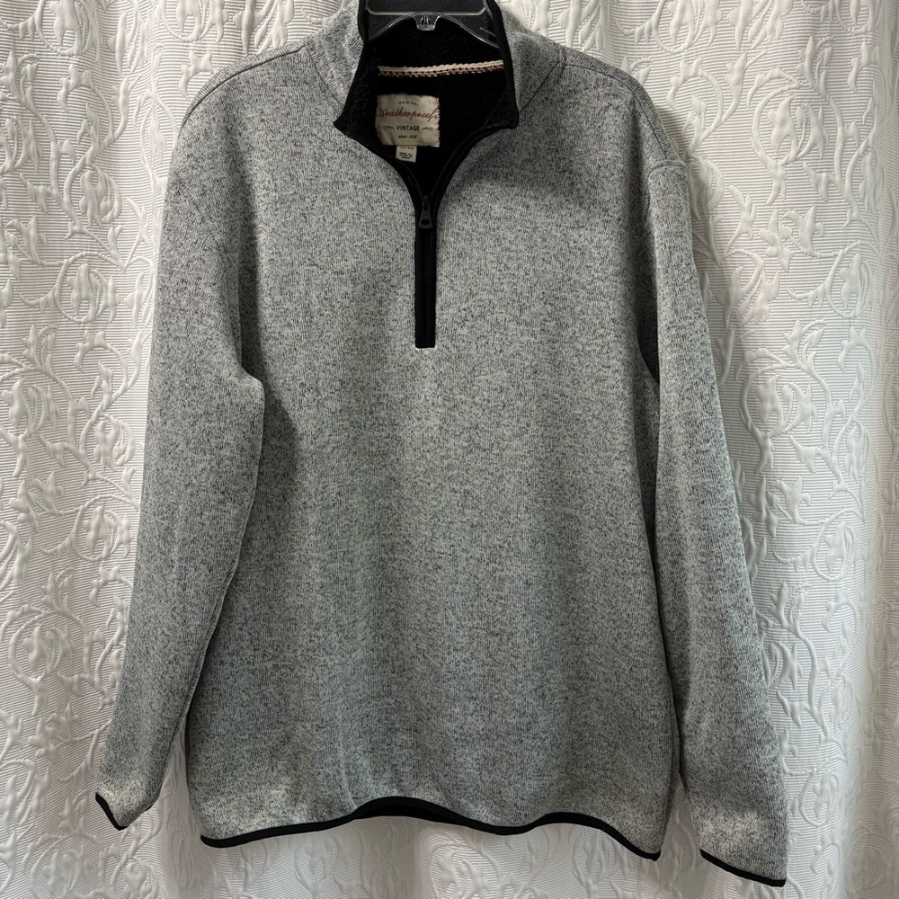 Weatherproof 1/4 zip lined sweatshirt size XL - Picture 1 of 4